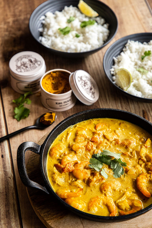 Curry Sri Lankais de crevettes au lait de coco Cofrapep