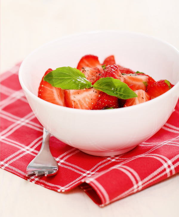 Salade de fraises au poivre cofrapep