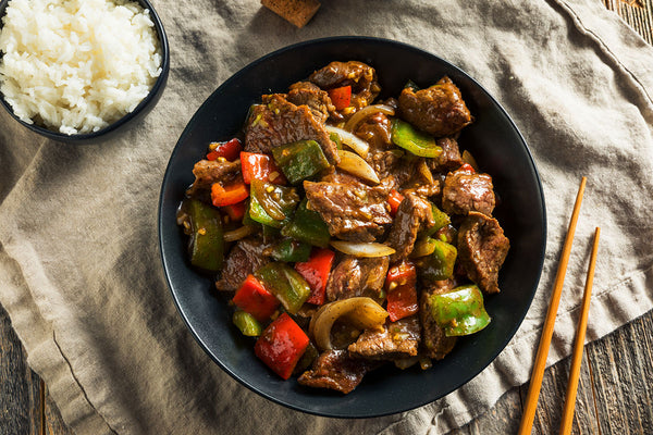 Recette Cofrapep de Wok de boeuf aux légumes 