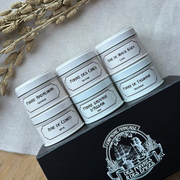 Coffret Poivres rares