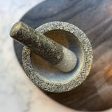 Mortier rond en marbre