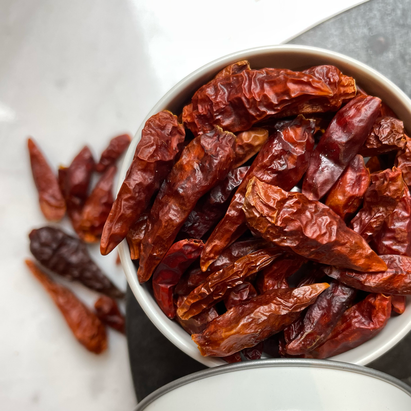 Piment oiseau fumé